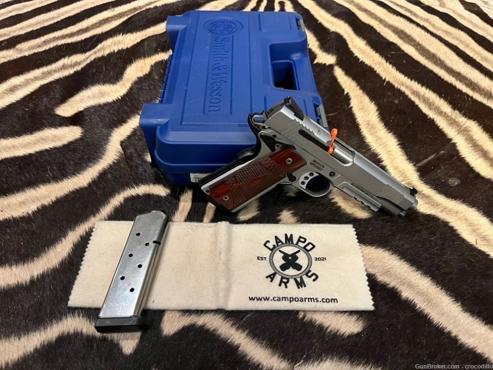 Smith & Wesson 1911E 45 AP 5SS Bbl TAC NS- 108411- Campo Arms-img-1