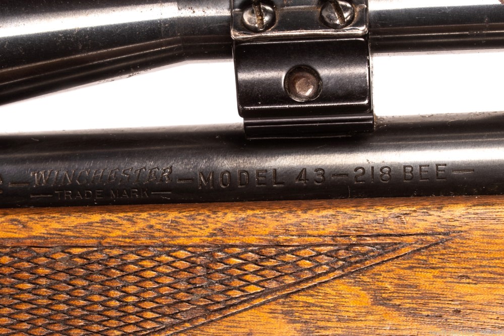 Winchester 43 218 BEE w/ ammo Durys # 17067-img-21