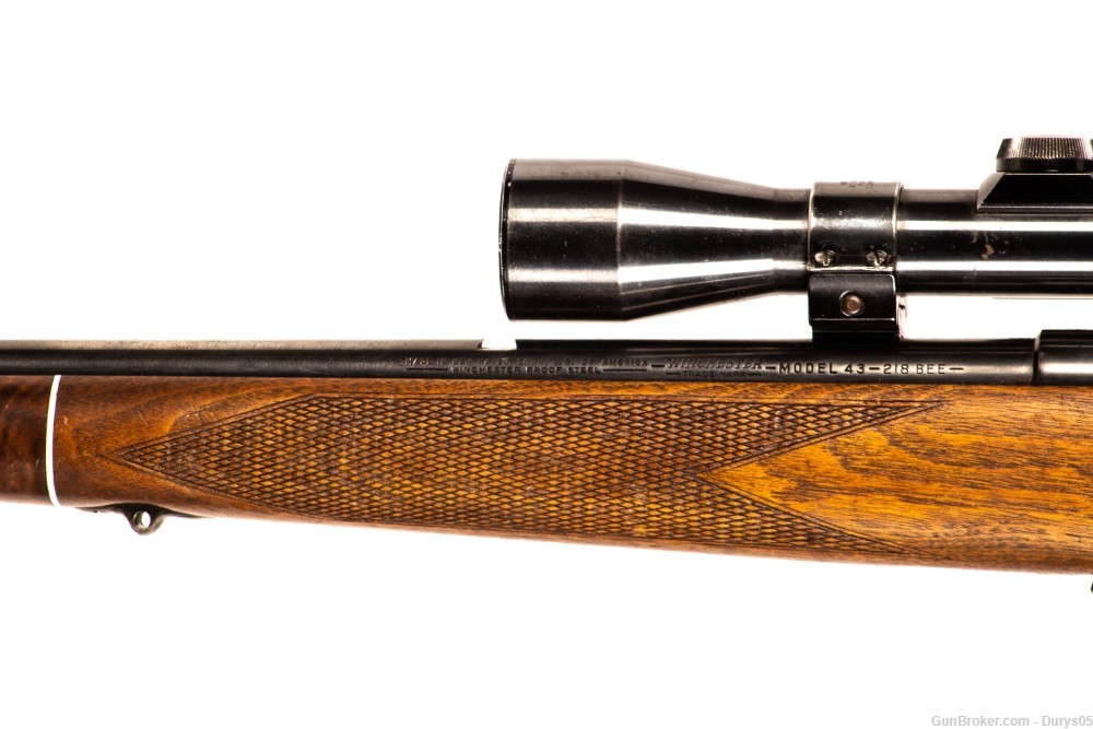 Winchester 43 218 BEE w/ ammo Durys # 17067-img-14
