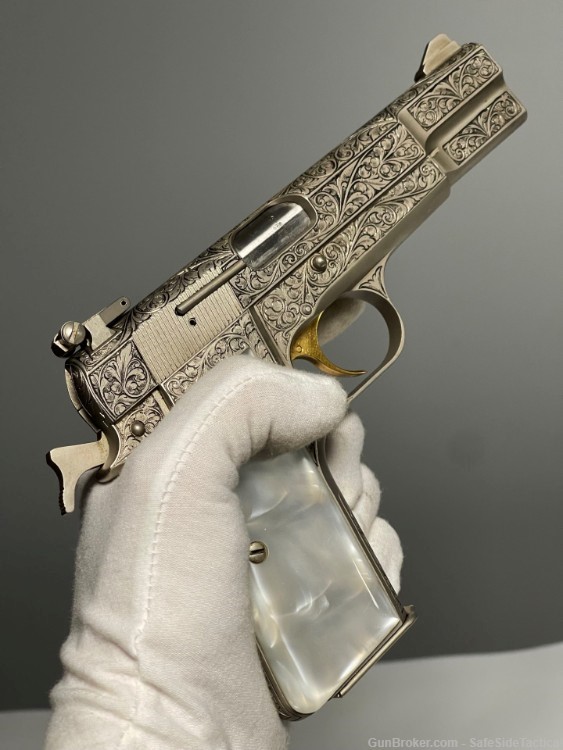 RENAISSANCE! Browning Hi-Power 1972 - Hand Engraved - Limited Edition-img-0