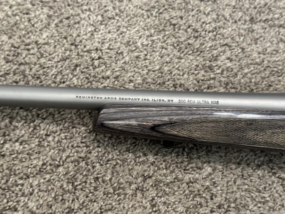 Remington 700 LSS LH 300 RUM left handed stainless laminate SS 26” brl -img-3