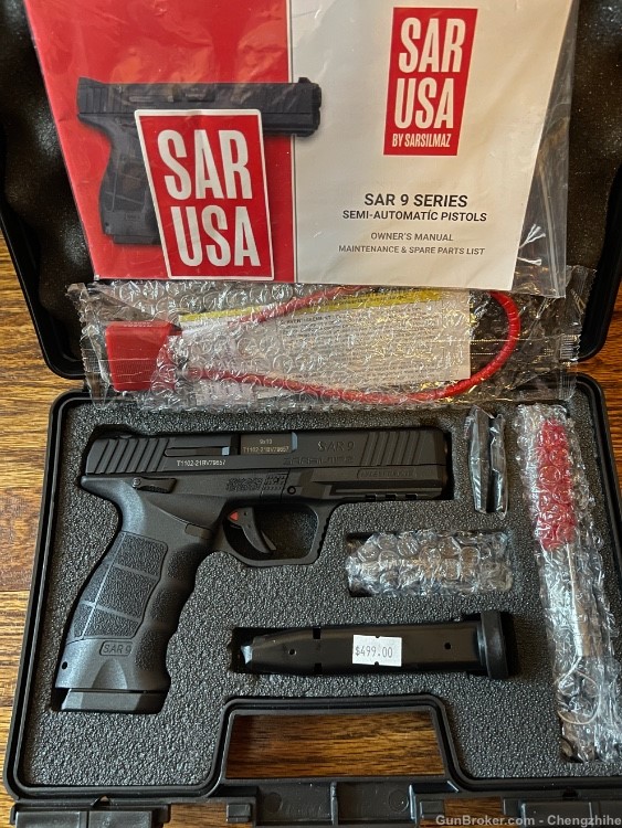 SAR 9 NIB like HK VP9 9mm Luger Trigger and Thumb Safety -img-0