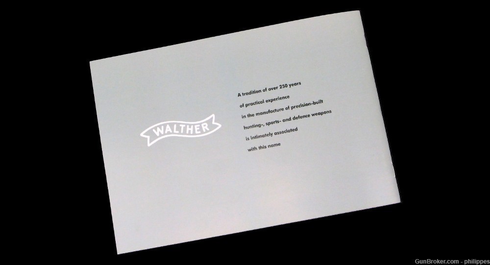 Walther Auto Pistol Model P 38 Cal. 9 mm Parabellum Owner's Manual-img-5
