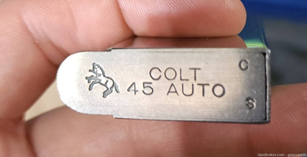 Colt TALO Gustav Ernst Engraved 1911 Stainless SS 45acp O1070A1LE Layaway-img-7