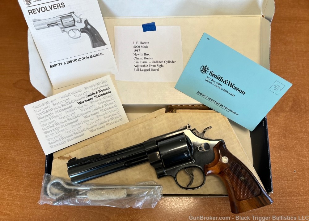 Smith and Wesson model 29-3 Lew Horton PRE LOCK No/Reserve-img-0