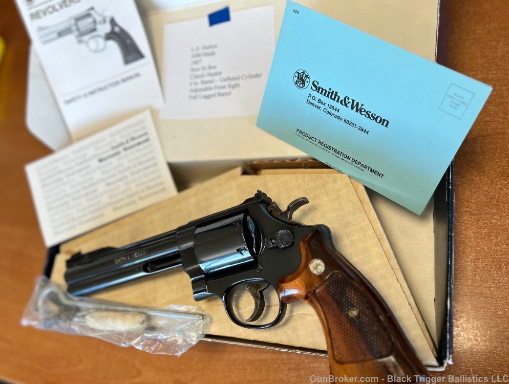 Smith and Wesson model 29-3 Lew Horton PRE LOCK No/Reserve-img-1