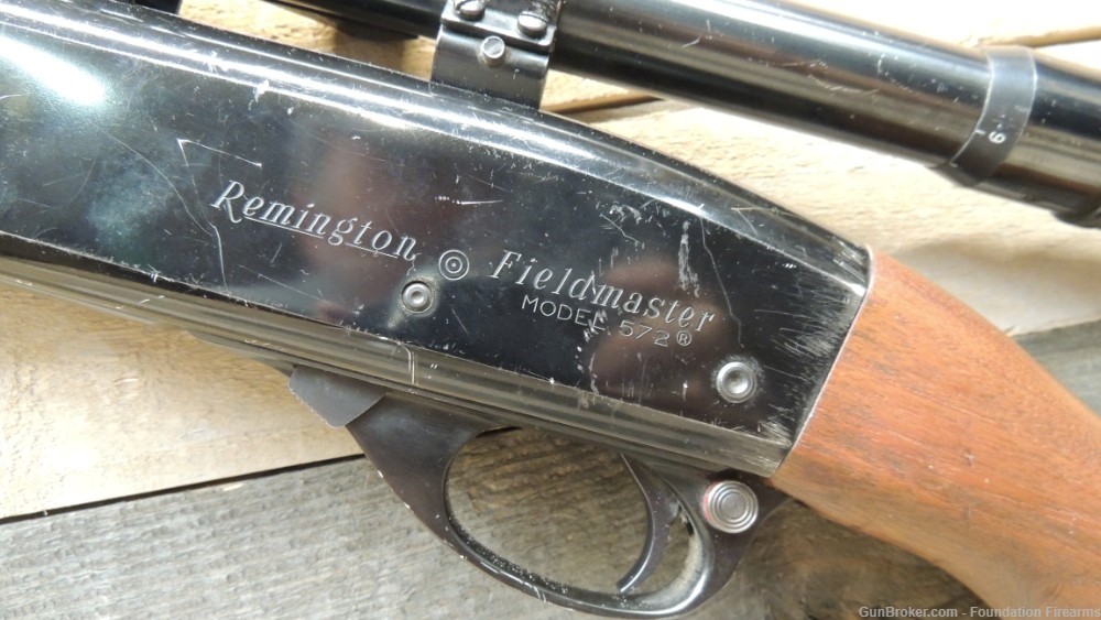 Remington Model 572 Fieldmaster 22 S/L/LR Pump Action Rifle-img-5