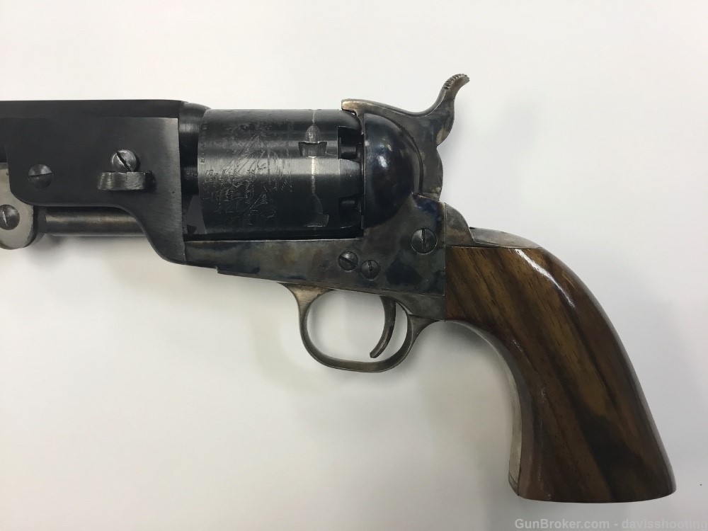 Pieta - 36 Cal Navy Model Black Powder Revolver - A+ Case Hardening-img-3