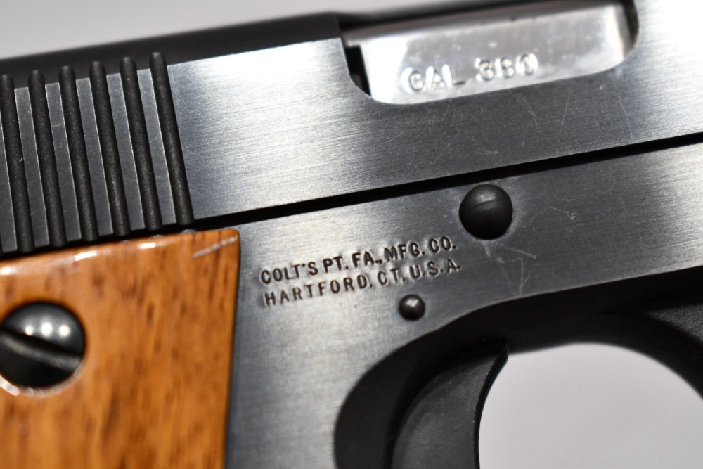 Colt Mustang 1st Edition Pistol 380 ACP W Presentation Case 1986 #442-img-26