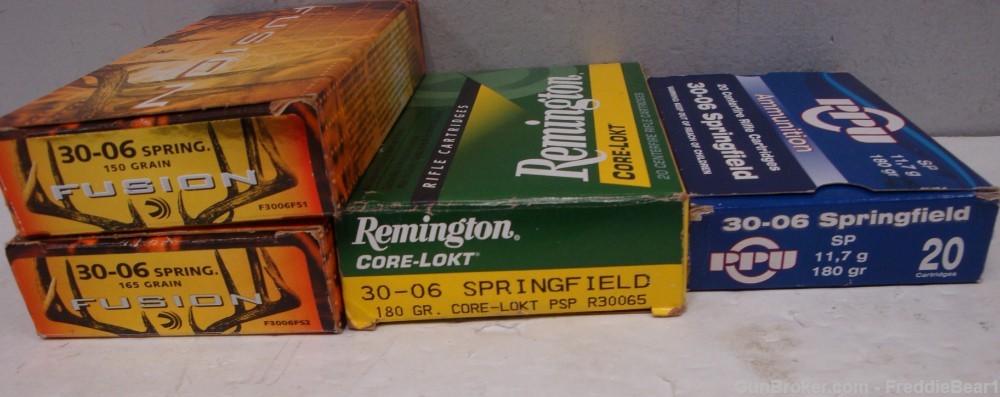 Lot Of 71 Rounds Of .30-06 Rifle Ammo - Various Manufacturers-img-5
