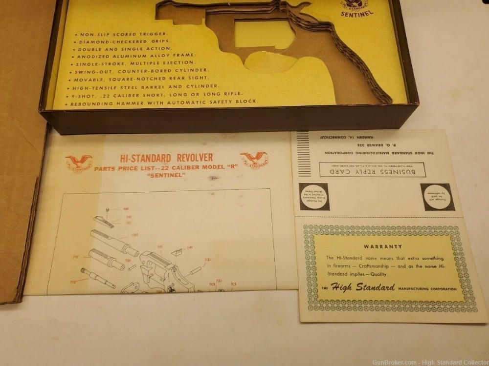 Hi-Standard Sentinel Revolver Box GB10-img-2