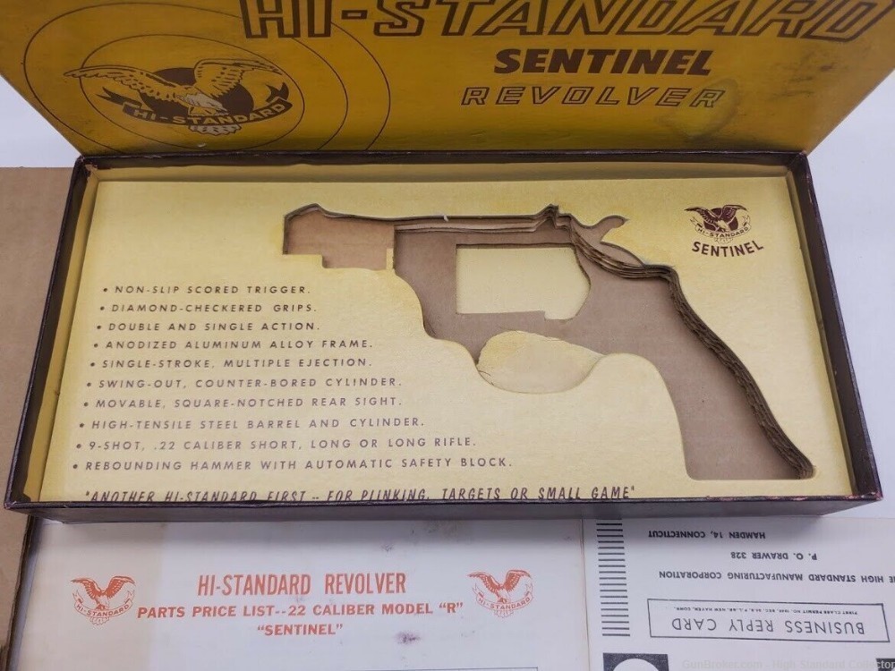 Hi-Standard Sentinel Revolver Box GB10-img-1