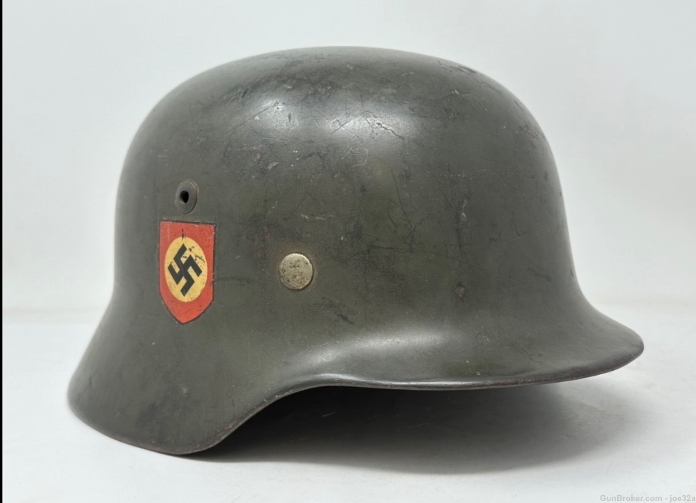 WW2 German M35 DD Police Helmet WWII NS66 ss uniform-img-3