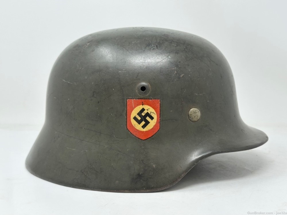 WW2 German M35 DD Police Helmet WWII NS66 ss uniform-img-4