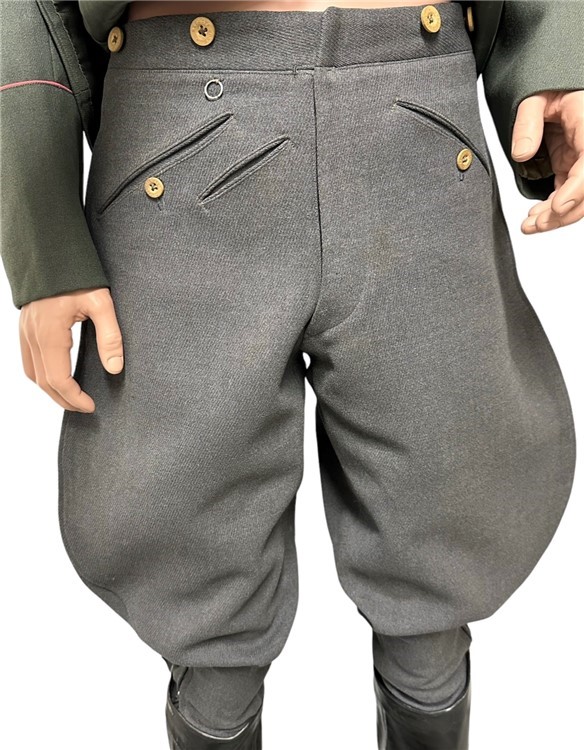 WW2 German Panzer OFFICER NAMED SET Uniform Visor tunic WWII trousers pants-img-13