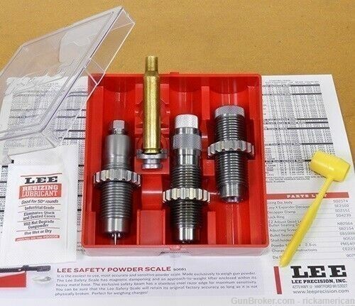 Lee Precision Pacesetter 3 Die Set for 204 Ruger # 90417 New!-img-1