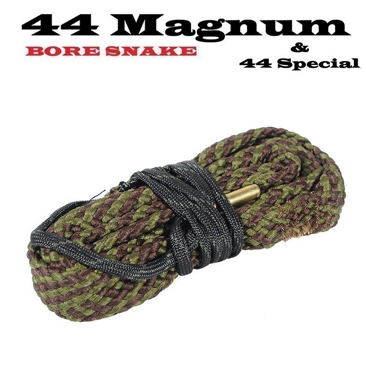 44 Special / 44 Magnum / 45 ACP Braided, Brass Brush Imbedded BORE SNAKE-img-0