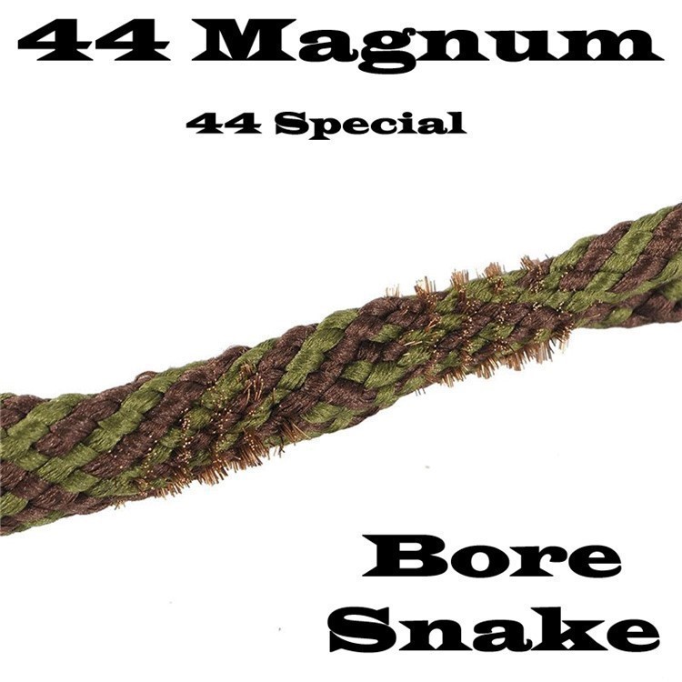 44 Special / 44 Magnum / 45 ACP Braided, Brass Brush Imbedded BORE SNAKE-img-3
