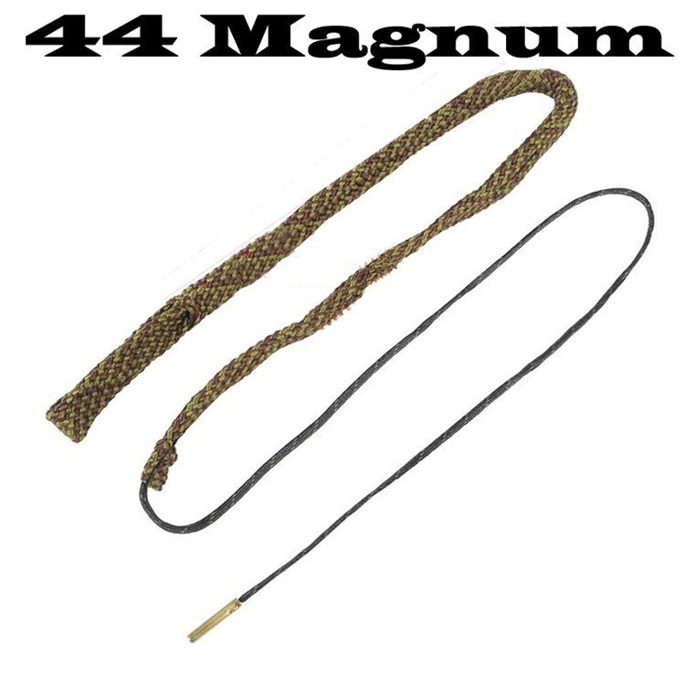 44 Special / 44 Magnum / 45 ACP Braided, Brass Brush Imbedded BORE SNAKE-img-1