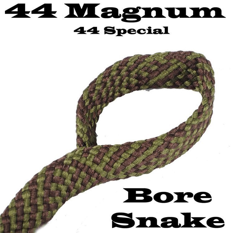 44 Special / 44 Magnum / 45 ACP Braided, Brass Brush Imbedded BORE SNAKE-img-2