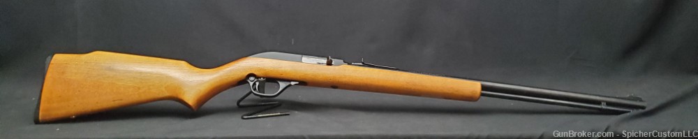 Marlin 60 Semi Auto .22LR Rifle, Wood Stock-img-0