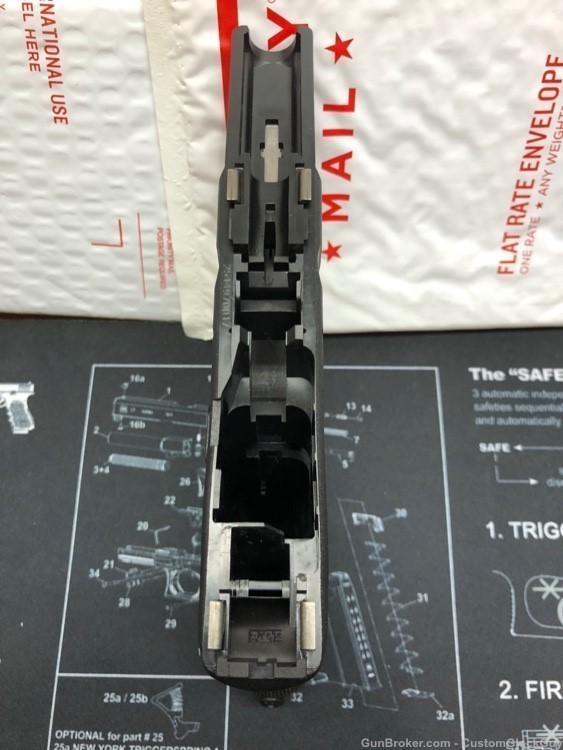 Rare Zev RTF2 Glock 17 Frame with Magwell & Double Undercut G17 9mm 40 RTF -img-1