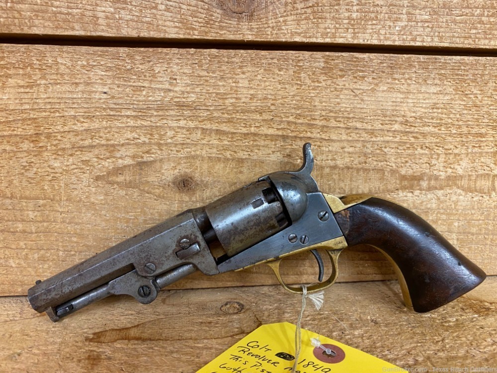 Colt 1849 Pocket Revolver .31 Cal - USED-img-1