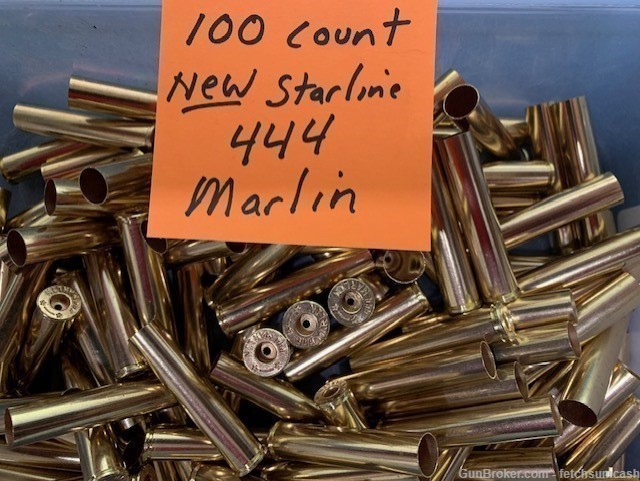 100 Count New Starline 444 Marlin Brass-img-0