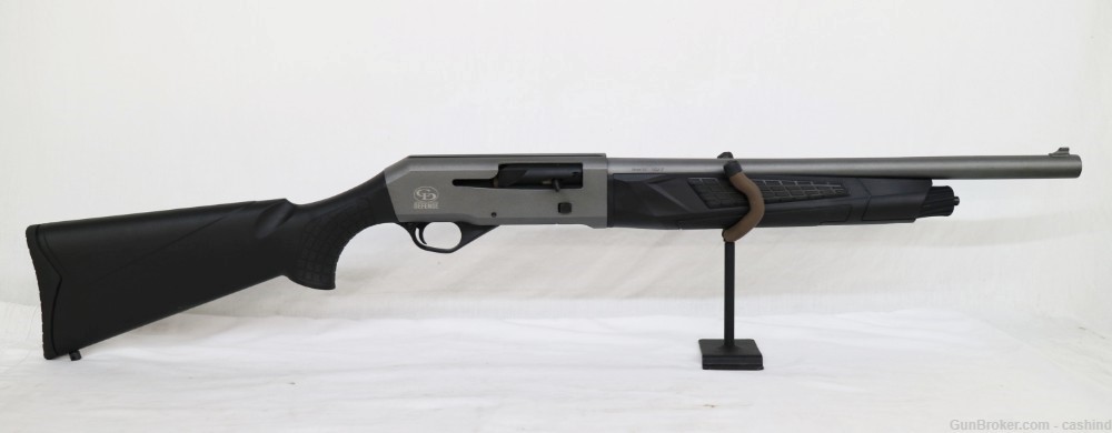CD Defense Model 601 Tactical 12GA 18.5” S.Auto Shotgun – Gray Cerakote-img-0