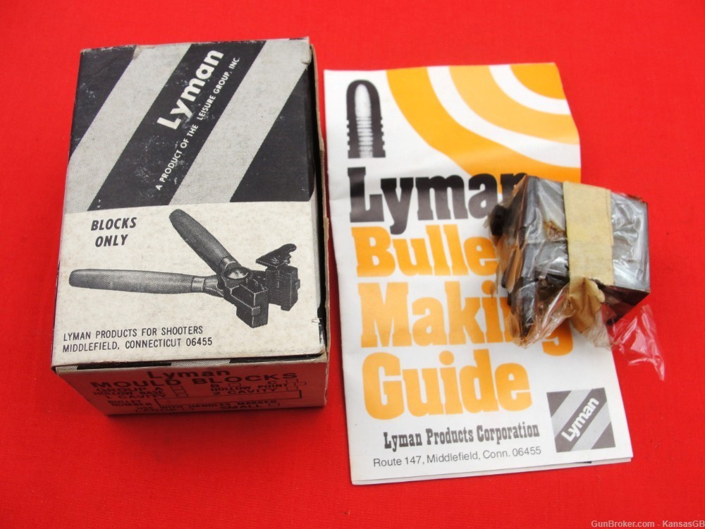 Lyman 490 SC rd ball bullet mould blocks-img-0