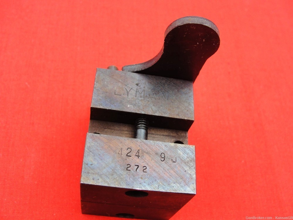 Lyman 424RB DC bullet mould blocks-img-1