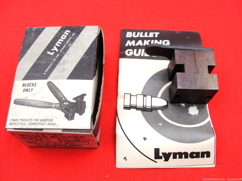 Lyman 424RB DC bullet mould blocks-img-0