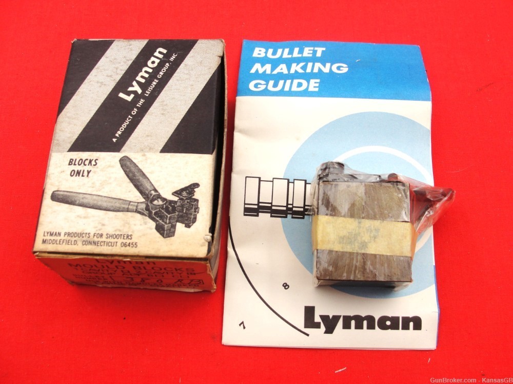 Lyman 380RB DC bullet mould blocks-img-0