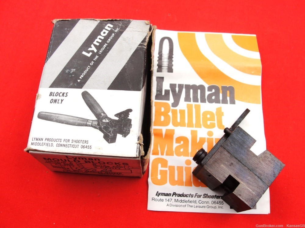 Lyman 440RB DC bullet mould blocks-img-0