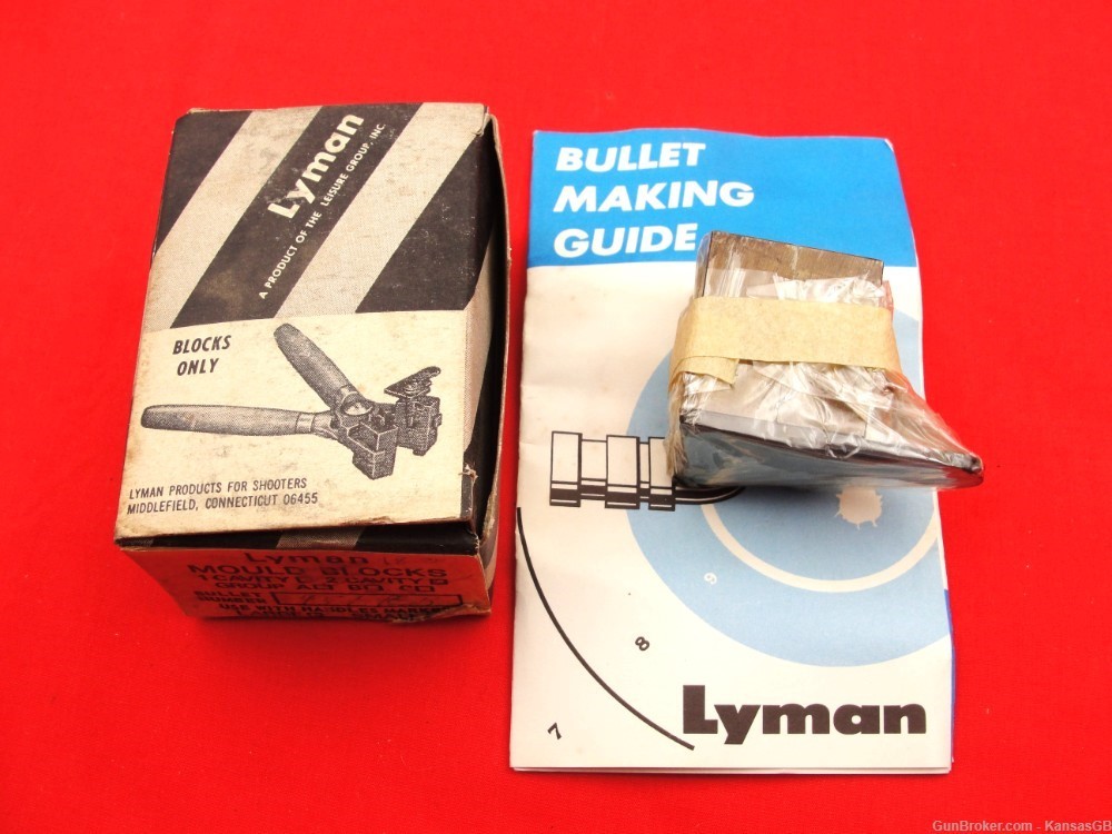 Lyman 451RB DC bullet mould blocks-img-0
