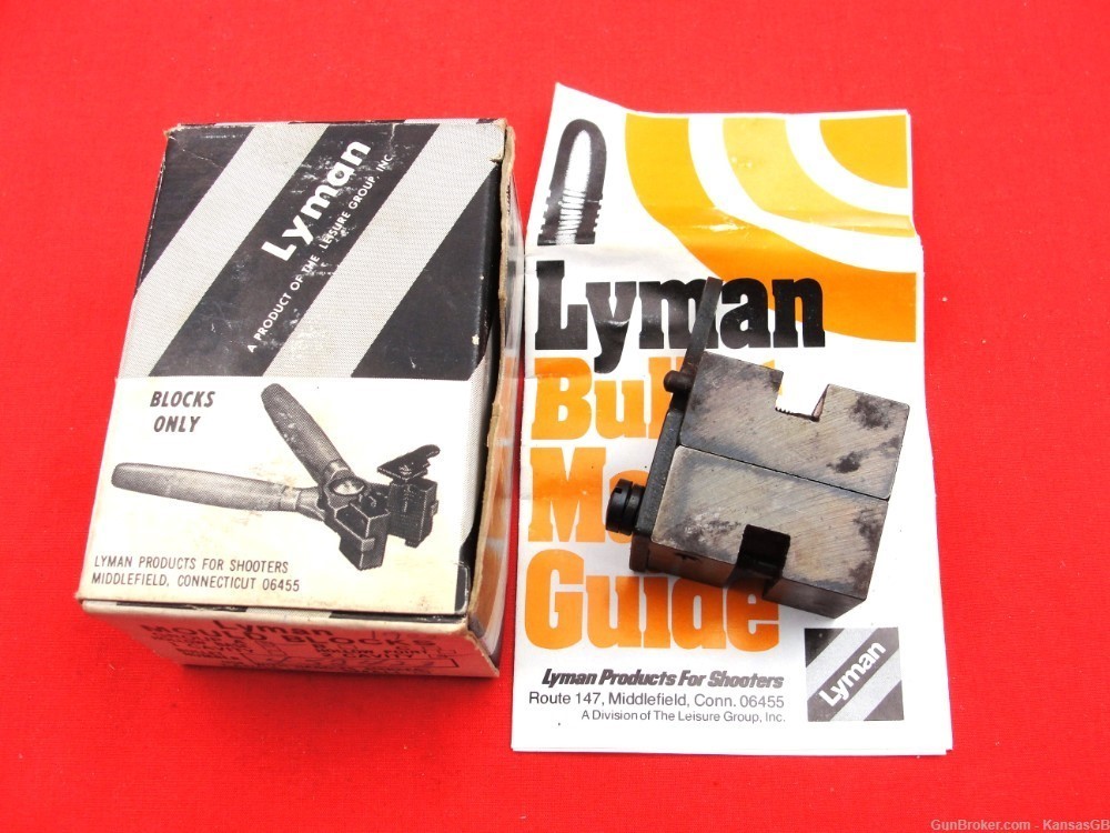 Lyman 452423 D.C. SWC 240 gr bullet mould blocks-img-0