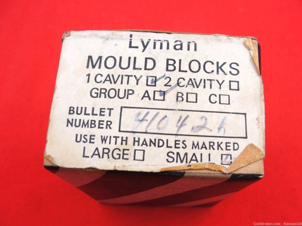 Lyman 410426 SC bullet mould blocks-img-6