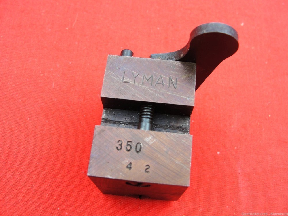 Lyman 350 SC RB bullet mould blocks-img-1