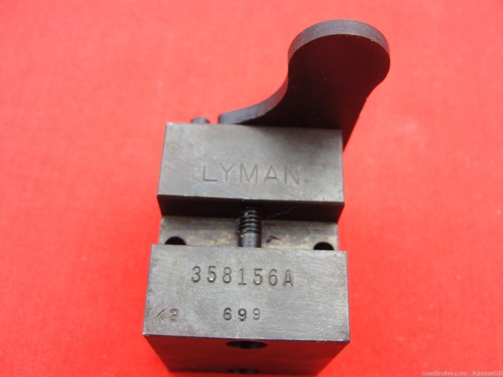 Lyman 358156A DC 155 gr SWC GC bullet mould blocks-img-1