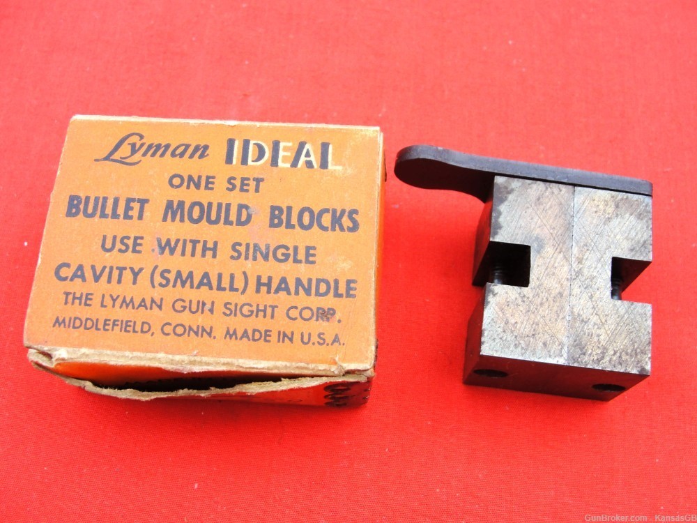 Lyman 357446 SC 168 gr SWC bullet mould blocks-img-0