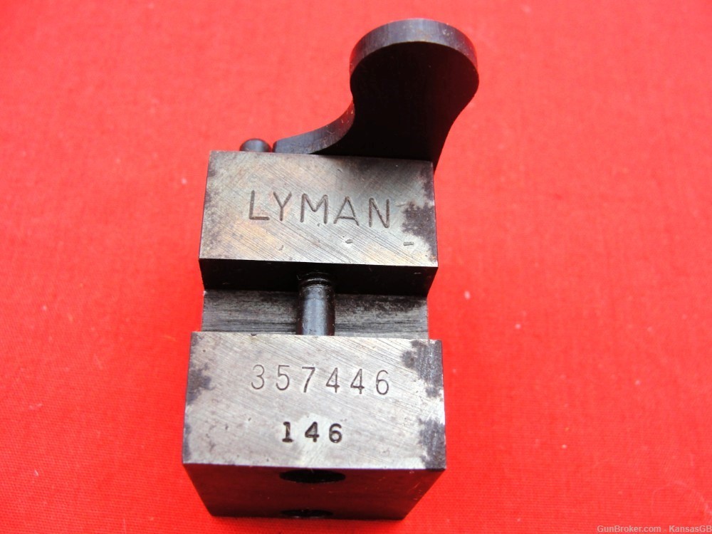 Lyman 357446 SC 168 gr SWC bullet mould blocks-img-2
