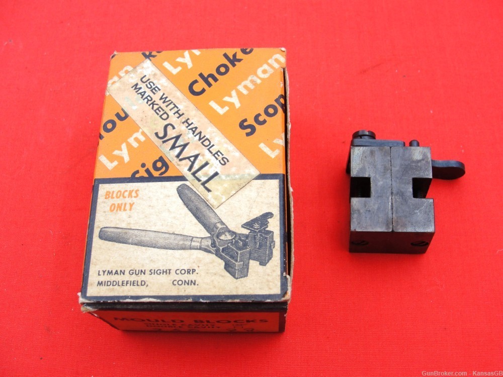 Lyman 350 SC RB bullet mould blocks-img-0