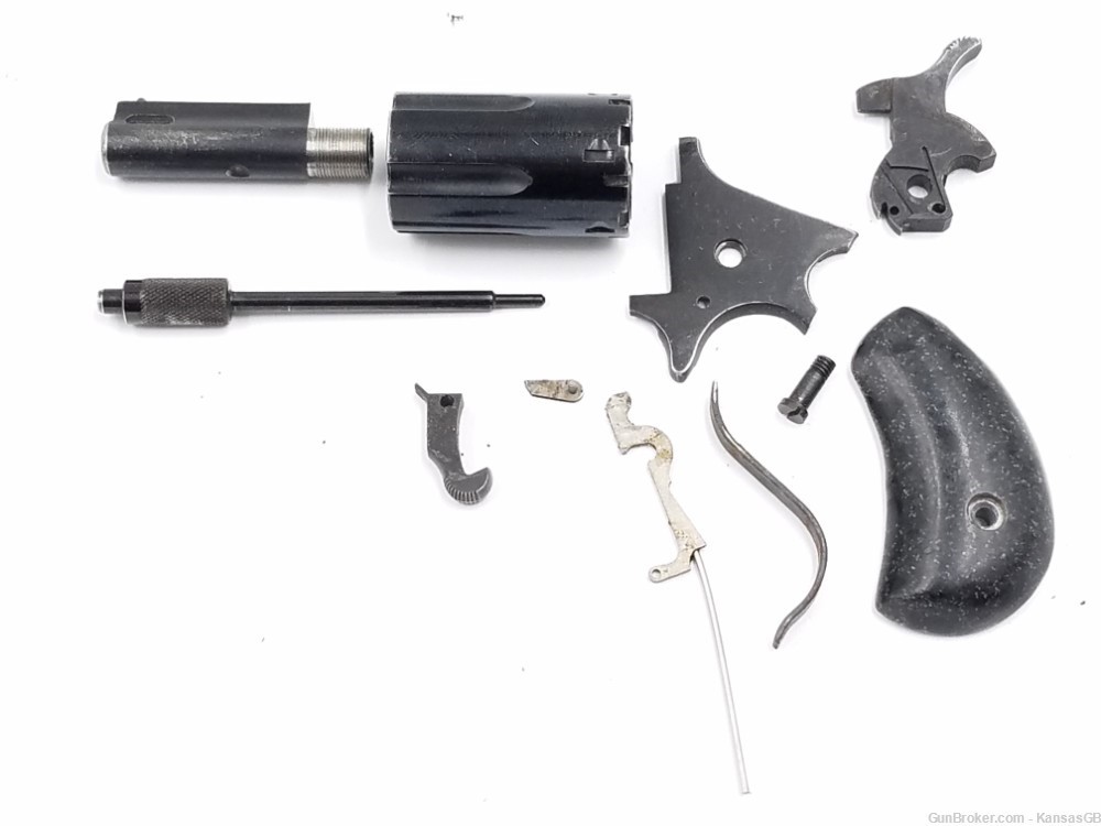 North American Arms NAA 22 Mag BLUED Mini Revolver Parts-img-0