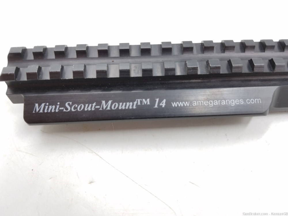 Ruger Mini-14 Amega Ranges Mini Scout Mount 14. Fits older style bbl-img-1