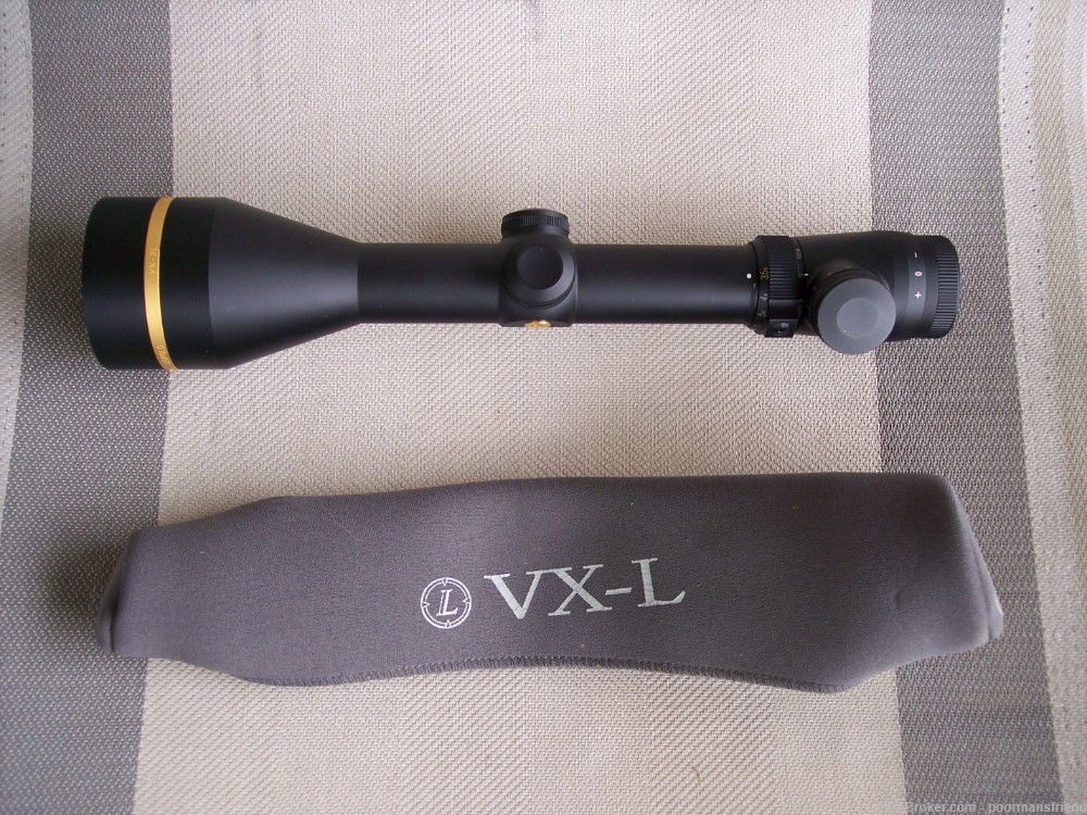 Leupold VX- L 3.5-10x50mm Rifle Scope *30mm* Lighted Boone & Crockett 64185-img-0