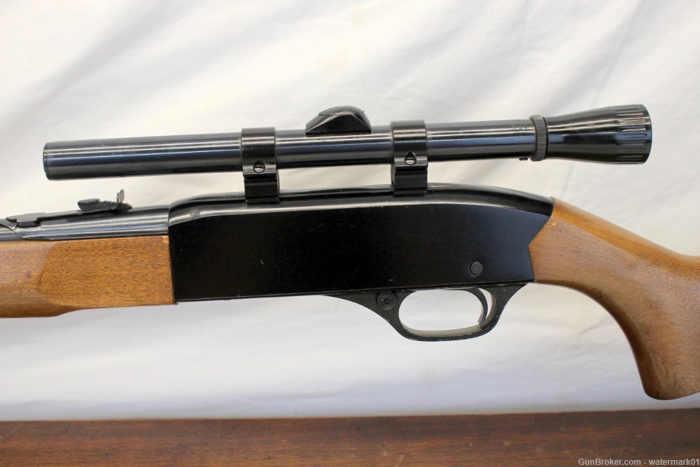 Winchester Model 190 Semi Auto 22LR Rifle, Weaver 4x Scope Blued-img-11