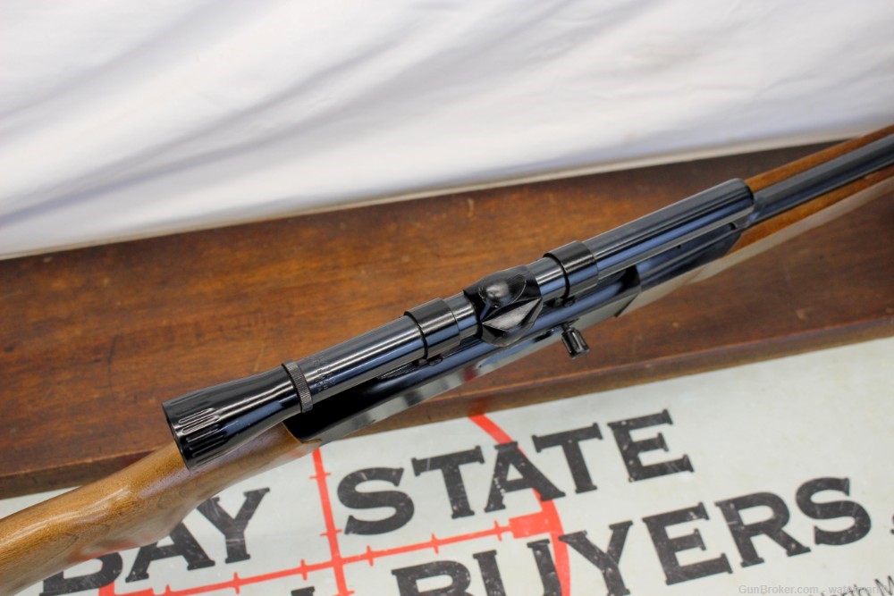 Winchester Model 190 Semi Auto 22LR Rifle, Weaver 4x Scope Blued-img-5