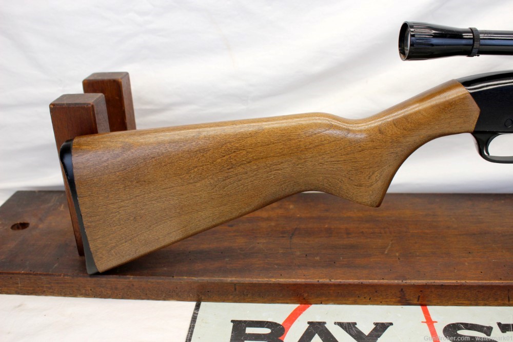 Winchester Model 190 Semi Auto 22LR Rifle, Weaver 4x Scope Blued-img-4