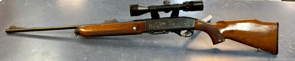 Rare Remington 7400 Enhanced Engraved 270 Win. semi Auto Rifle Born 1997-img-0