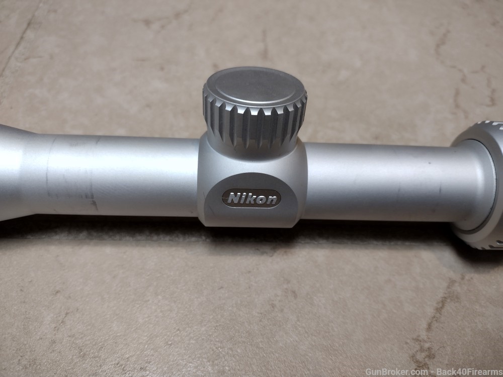 Silver Nikon Prostaff 3-9x40 BDC Stainless Finish Rifle Scope 3-9 #PR32-img-1